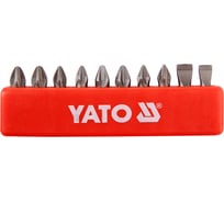 Набор бит PH/PZ/SL (1/4"; 25 мм; 10 шт.) YATO YT-0482