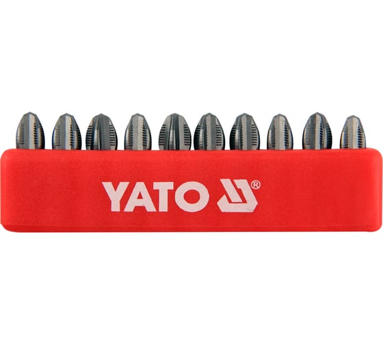 Набор бит PH3 (1/4"; 25 мм; 10 шт.) YATO YT-0476 1