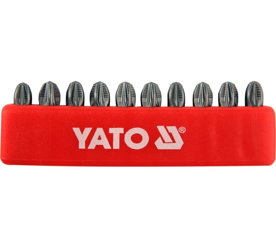 Набор бит PZ3 (1/4"; 25 мм; 10 шт.) YATO YT-0472