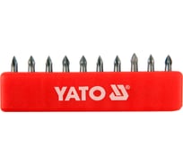 Набор бит PH0 (1/4"; 25 мм; 10 шт.) YATO YT-0473