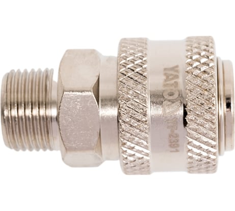 Быстродействующая муфта YATO 3/8" с наружной резьбой YT-2391 36992391 092 1