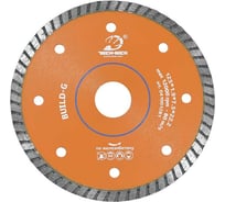 Диск турбо BUILD G по железобетону dry (125x22.2 мм; 1.9x7.5 мм) TECH-NICK 041001281