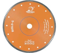 Диск турбо BUILD G по железобетону dry (230x22.2 мм; 2.5x7.5 мм) TECH-NICK 041001283