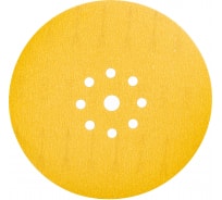 Шлифовальный круг на липучке ABRAFORM Giraffe GOLD 225 мм, 9 отв., Р240 AF-GG-240