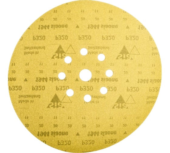 Шлифовальный круг на липучке ABRAFORM Giraffe ONE 225 мм, 9 отв., Р320 AF-GO-320