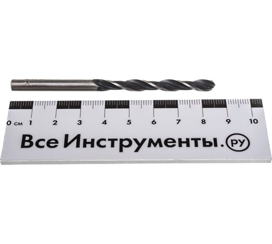Сверло по металлу ц/х (5.3х52х86 мм; Р6М5) Hortz HOR 122336
