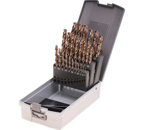Набор сверл по металлу (25 шт; 1-13 мм; HSSE-Co5; DIN 338 тип VA) Ruko 215215RO