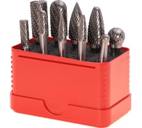 Набор борфрез твердосплавных HM 10 шт Ruko 116002