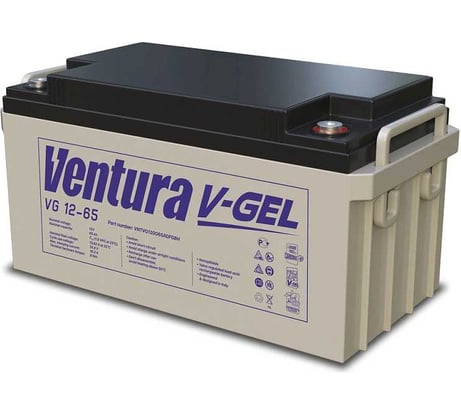Аккумуляторная батарея 12 В, 65 А*ч Ventura VG 12-65
