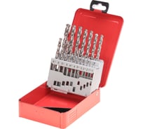 Набор сверл по металлу (19 шт; 1-10 мм; HSSE-Co8) Ruko 281214E