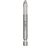 Сверло для стекла и керамики (7х80 мм; хвостовик HEX1/4") WPW HMZ0704
