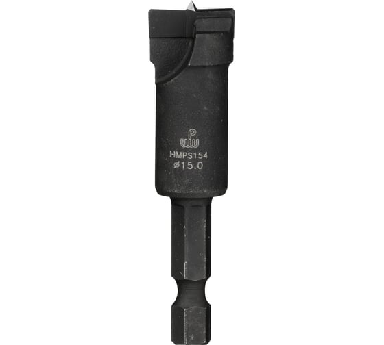 Сверло чашечное без подрезателей (15х55 мм; хвостовик HEX1/4") WPW HMPS154 1
