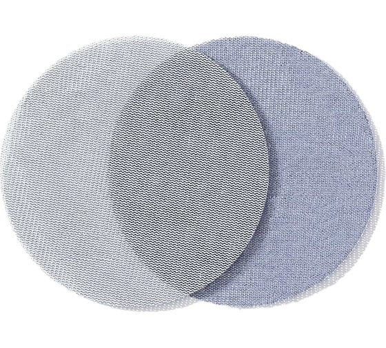 Шлифовальный круг SUN NET CERAMIC X713T 150 мм, на липучке, сетка, P120, 50 шт SUNMIGHT 35108 1