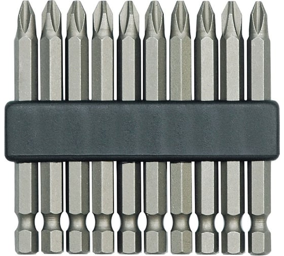 Набор бит (10 шт; PH1; 50 мм; 1/4") VOREL 65620 1