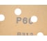Шлифовальный круг GOLD B312T 125 мм, на липучке, 8 отверстий, золотистый, P 60, 50 шт SUNMIGHT 58105 3