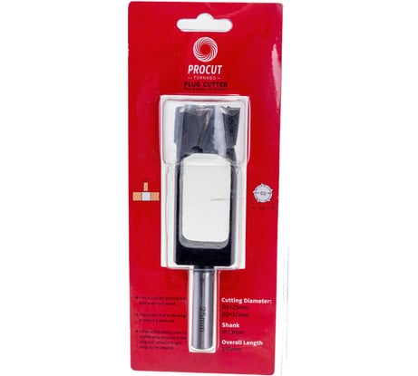 Сверло-пробочник (25x140 мм; Z=5; S=13; RH) PROCUT PG4018025