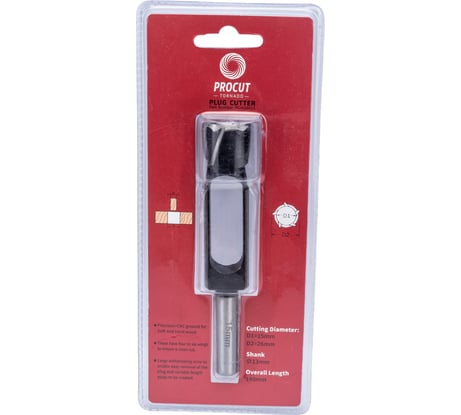 Сверло-пробочник (15x140 мм; Z=4; S=13; RH) PROCUT PG4018015