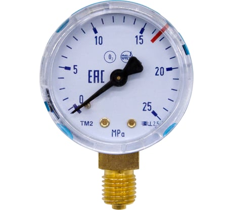 Манометр кислородный 25 мПа Оберон N5402