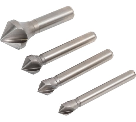 Набор зенковок (4 шт; 6.3-16 мм; 90 гр; HSSE) Bucovice Tools 740802