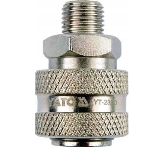 Быстроразъемное соединение YATO 1/2" с наружной резьбой YT-2392 36992392 092 1