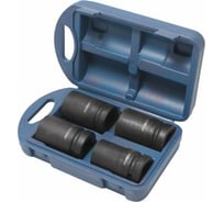 Набор головок Forsage ударных глубоких 4 предмета, 1", 6 гр. 27, 32, 33, 36, в кейсе F-8041MPB(13121)