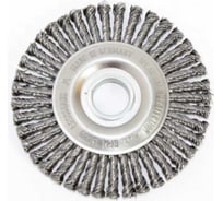 Щетка дисковая жгутовая 150x6х22.2 мм, ворс сталь 0.50 мм OSBORN 026.501-9906