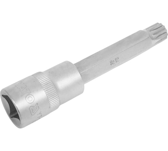 Головка торцовая с битой SPLINE (М12; 100 мм; 1/2") YATO YT-04354