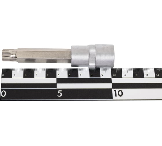 Головка торцовая с битой SPLINE (М12; 100 мм; 1/2") YATO YT-04354