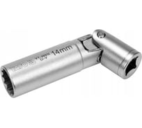 Головка свечная с карданом магнитная (14 мм; 3/8") YATO YT-38512