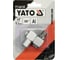 Пневматическое шарнирное соединение 1/4" YATO YT-24130 3