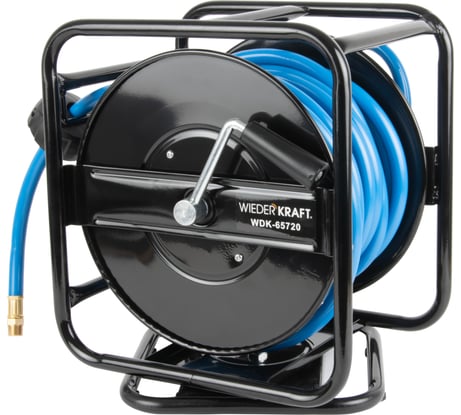 Катушка ручная с пневмошлангом (10х14 мм; 20 м) WIEDERKRAFT WDK-65720