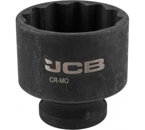 Головка ударная 12-гранная 3/4", 21 мм JCB JCB-46821(59843)