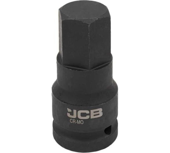 Головка-бита ударная 6-гранная 38 мм, 3/4"DR JCB JCB-26410038MPB(59797)