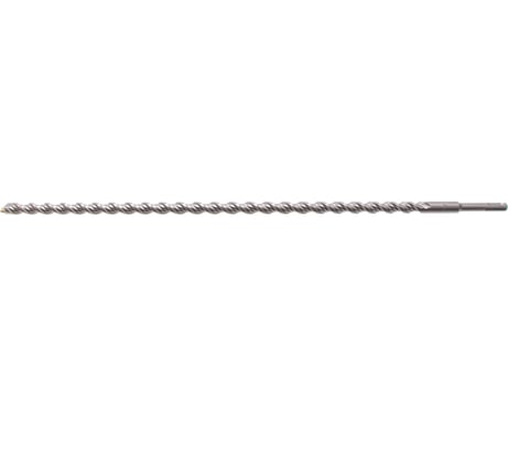 Бур по бетону, двойная спираль, Cobalt W-tip (16x600 мм; SDS PLUS) Denzel 705042