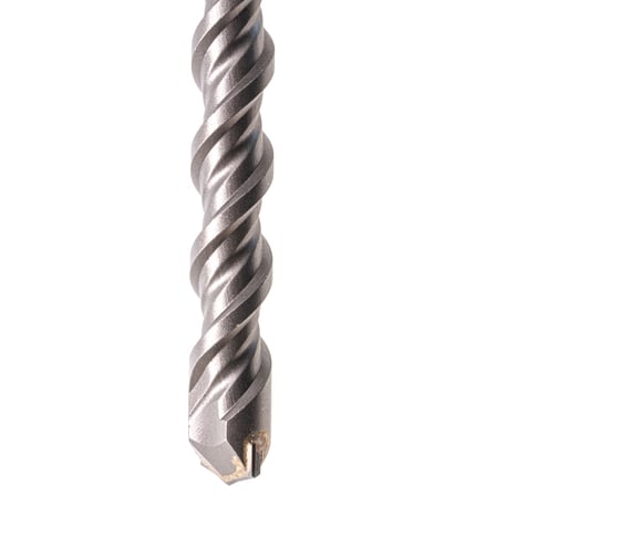 Бур по бетону, двойная спираль, Cobalt W-tip (20x310 мм; SDS PLUS) Denzel 705048