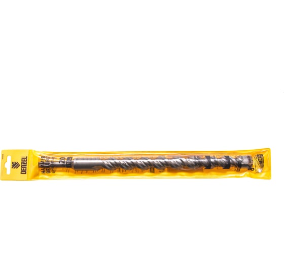 Бур по бетону, двойная спираль, Cobalt W-tip (20x310 мм; SDS PLUS) Denzel 705048