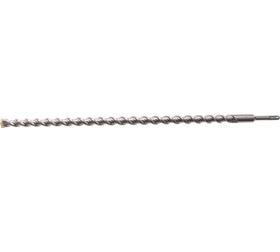Бур по бетону, двойная спираль, Cobalt W-tip (20x600 мм; SDS PLUS) Denzel 705050 1