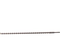Бур по бетону, двойная спираль, Cobalt W-tip (18x600 мм; SDS PLUS) Denzel 705046
