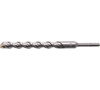 Бур по бетону, двойная спираль, Cobalt W-tip (22x260 мм; SDS PLUS) Denzel 705052