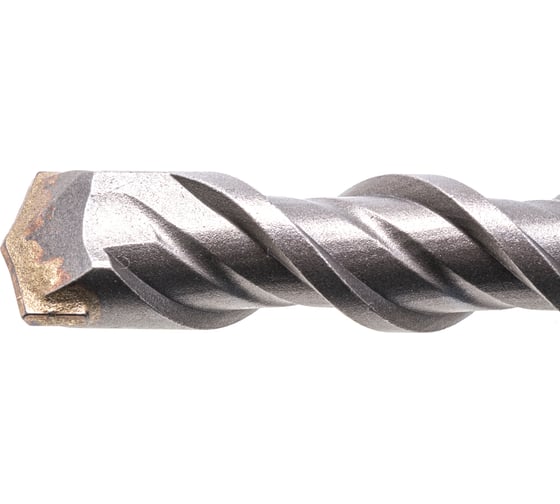 Бур по бетону, двойная спираль, Cobalt W-tip (22x260 мм; SDS PLUS) Denzel 705052