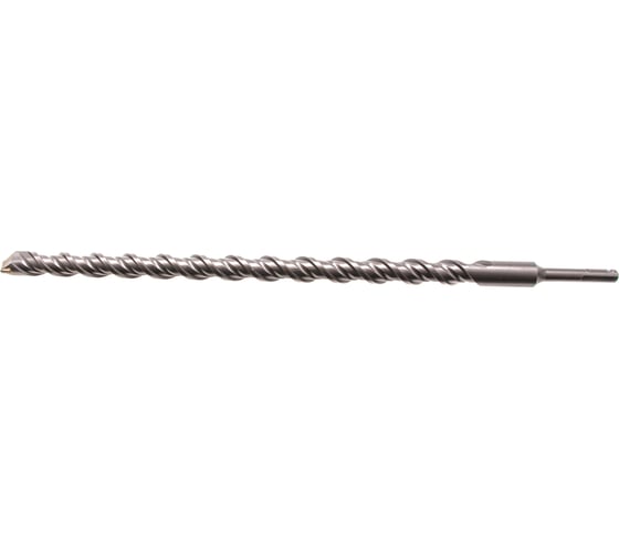 Бур по бетону, двойная спираль, Cobalt W-tip (22x460 мм; SDS PLUS) Denzel 705054