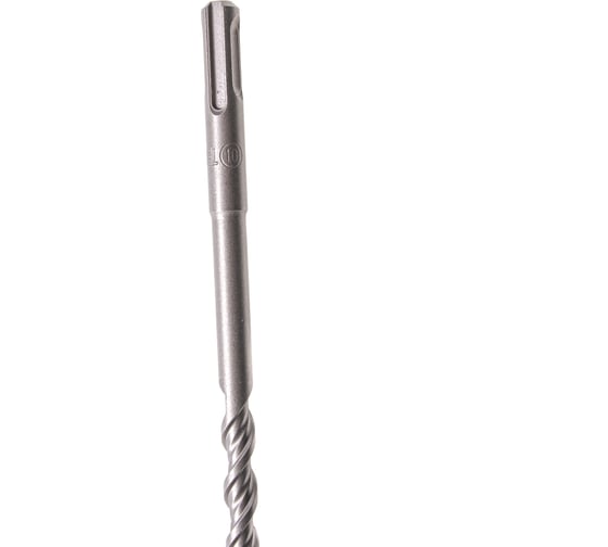 Бур по бетону, двойная спираль, Cobalt W-tip (10x600 мм; SDS PLUS) Denzel 705022