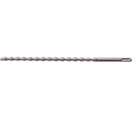 Бур по бетону, двойная спираль, Cobalt W-tip (12x310 мм; SDS PLUS) Denzel 705026 1