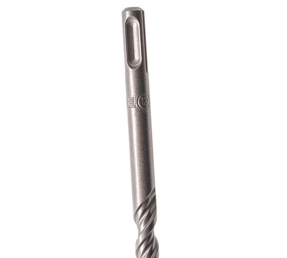 Бур по бетону, двойная спираль, Cobalt W-tip (12x310 мм; SDS PLUS) Denzel 705026