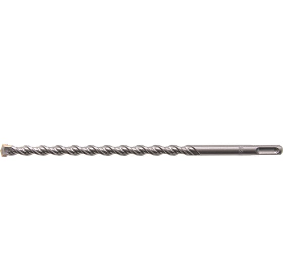 Бур по бетону, двойная спираль, Cobalt W-tip (12x260 мм; SDS PLUS) Denzel 705025 1