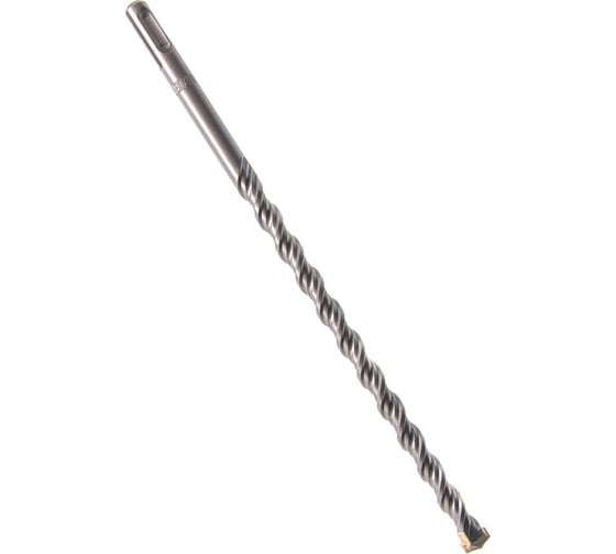 Бур по бетону, двойная спираль, Cobalt W-tip (12x260 мм; SDS PLUS) Denzel 705025