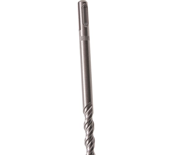 Бур по бетону, двойная спираль, Cobalt W-tip (12x460 мм; SDS PLUS) Denzel 705027