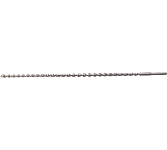 Бур по бетону, двойная спираль, Cobalt W-tip (14x600 мм; SDS PLUS) Denzel 705035 1