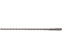 Бур по бетону, двойная спираль, Cobalt W-tip (8x260 мм; SDS PLUS) Denzel 705014