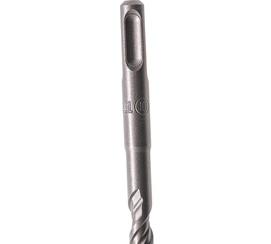 Бур по бетону, двойная спираль, Cobalt W-tip (10x160 мм; SDS PLUS) Denzel 705016